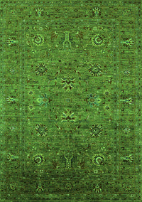 Oriental Green Industrial Rug, urb2425grn