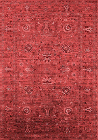 Oriental Red Industrial Rug, urb2425red