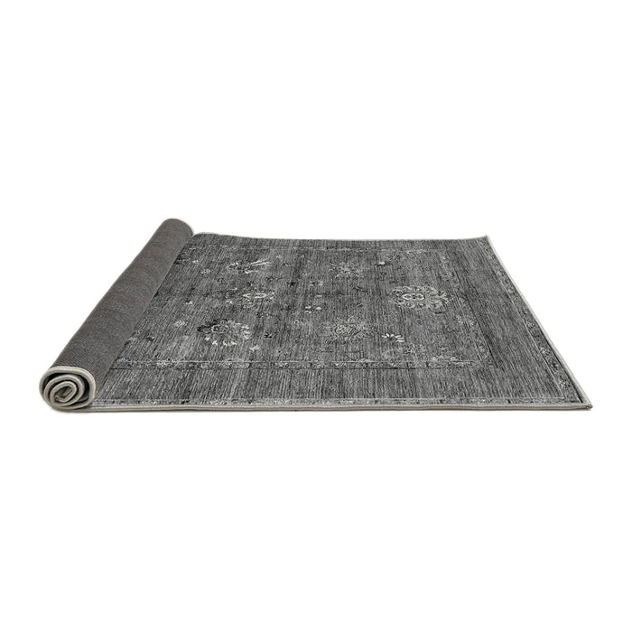 Sideview of Oriental Gray Industrial Rug, urb2426gry