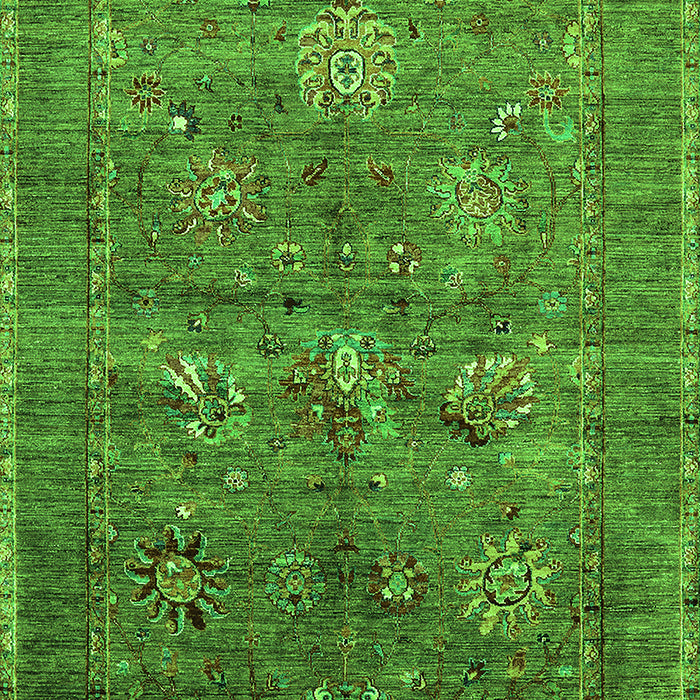 Oriental Green Industrial Rug, urb2426grn