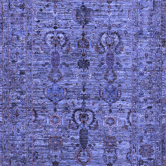 Oriental Blue Industrial Rug, urb2427blu