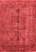 Oriental Red Industrial Area Rugs