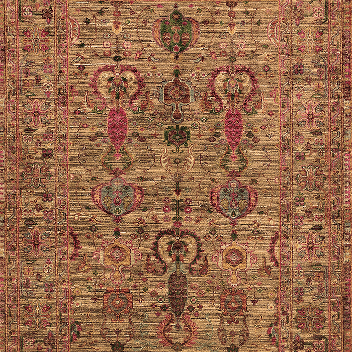 Oriental Brown Industrial Rug, urb2427brn
