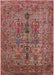 Mid-Century Modern Light Copper Gold Oriental Rug, urb2427