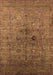 Oriental Brown Industrial Rug, urb2428brn