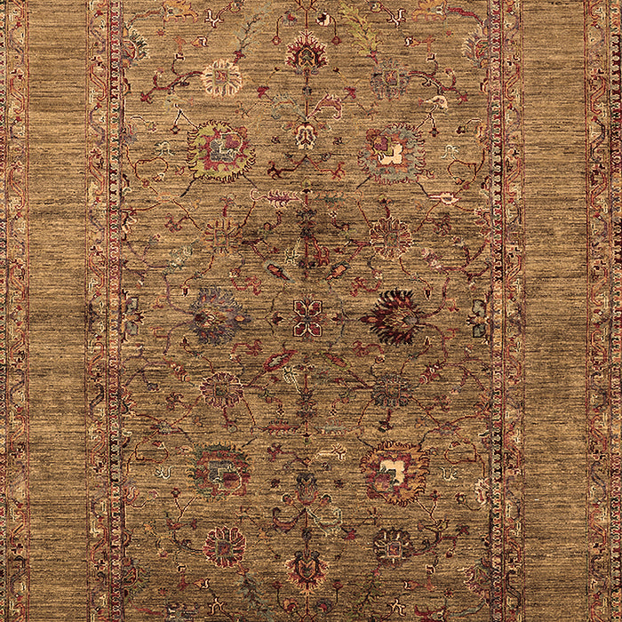 Oriental Brown Industrial Rug, urb2428brn