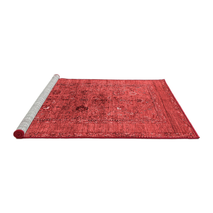 Industrial Red Washable Rugs