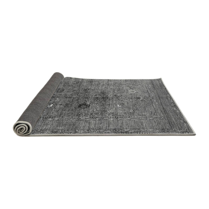Sideview of Oriental Gray Industrial Rug, urb2428gry