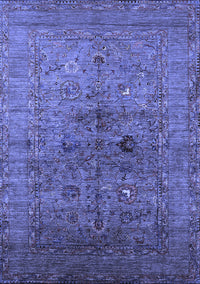 Oriental Blue Industrial Rug, urb2428blu