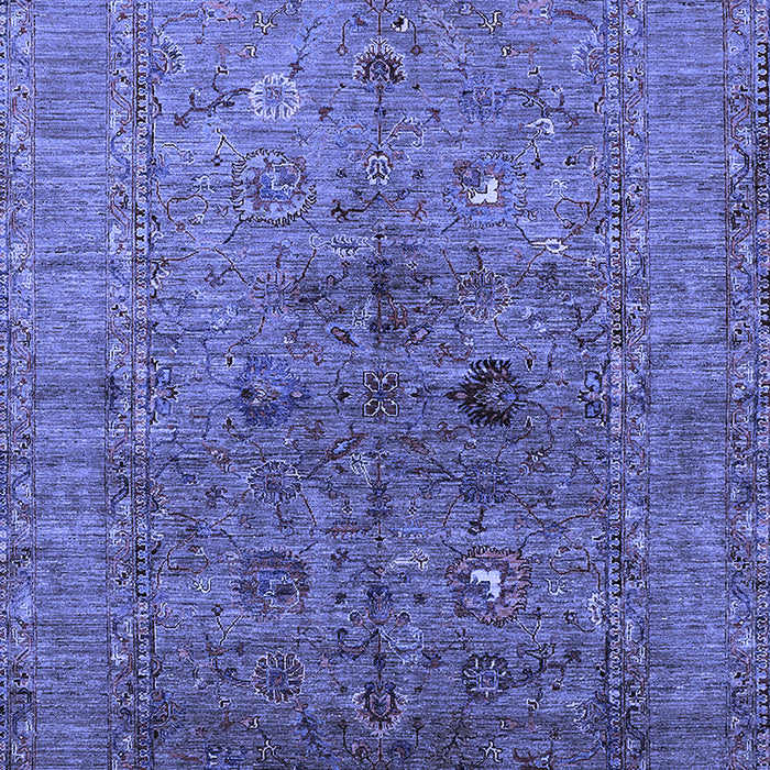 Oriental Blue Industrial Rug, urb2428blu