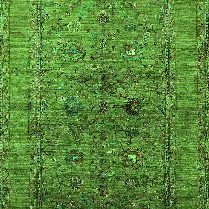 Oriental Green Industrial Rug, urb2428grn