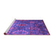 Sideview of Machine Washable Oriental Purple Industrial Area Rugs, wshurb2429pur