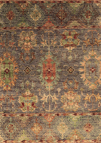 Oriental Brown Industrial Rug, urb2429brn