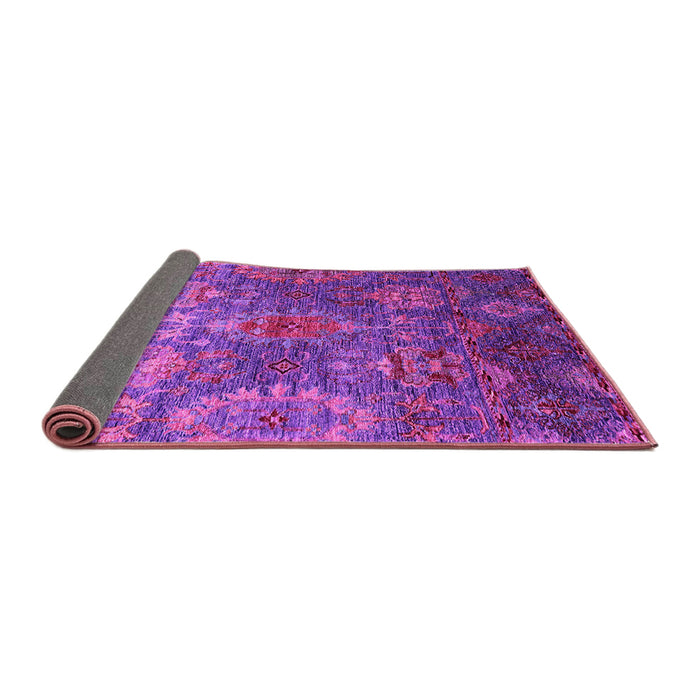 Sideview of Oriental Pink Industrial Rug, urb2429pnk