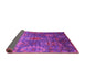 Sideview of Oriental Pink Industrial Rug, urb2429pnk