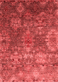 Oriental Red Industrial Rug, urb2429red