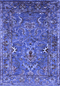 Oriental Blue Industrial Rug, urb2430blu