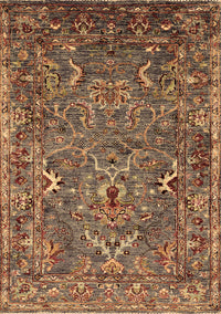 Oriental Brown Industrial Rug, urb2430brn