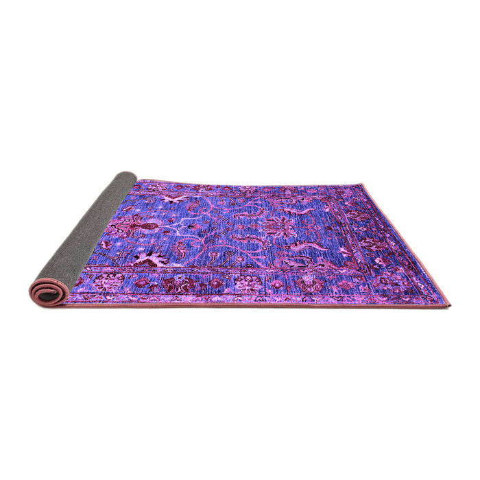 Sideview of Oriental Purple Industrial Rug, urb2430pur
