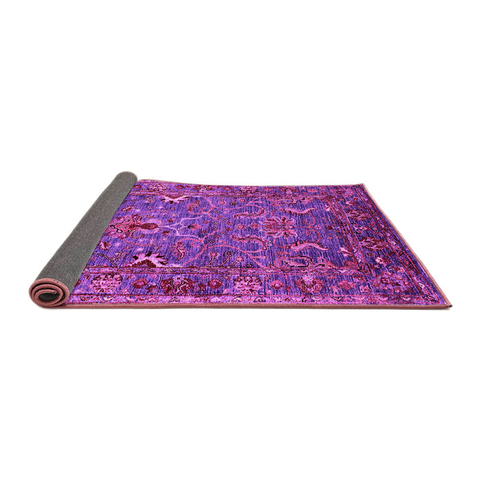 Sideview of Oriental Pink Industrial Rug, urb2430pnk