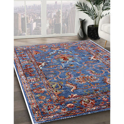 Machine Washable Industrial Modern Velvet Maroon Purple Rug in a Family Room, wshurb2430