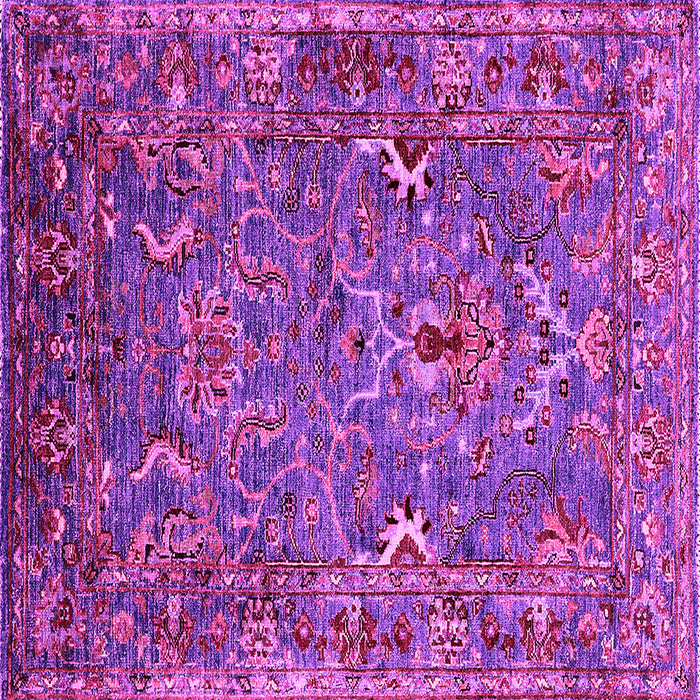 Square Oriental Pink Industrial Rug, urb2430pnk