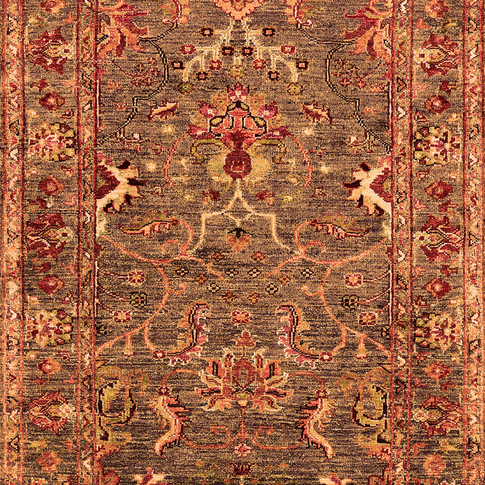 Oriental Orange Industrial Rug, urb2430org