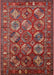 Mid-Century Modern Red Oriental Rug, urb2431