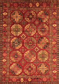 Oriental Orange Industrial Rug, urb2431org