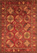 Oriental Orange Industrial Rug, urb2431org