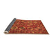 Sideview of Oriental Orange Industrial Rug, urb2431org