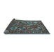 Sideview of Oriental Light Blue Industrial Rug, urb2431lblu