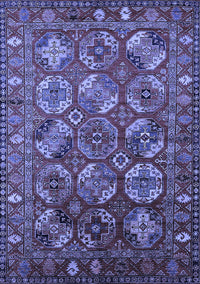 Oriental Blue Industrial Rug, urb2431blu