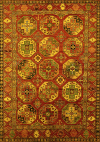 Oriental Yellow Industrial Rug, urb2431yw