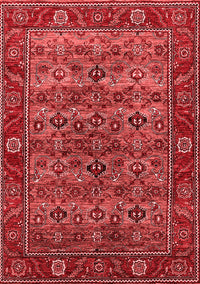 Oriental Red Industrial Rug, urb2432red