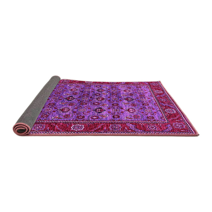 Sideview of Oriental Pink Industrial Rug, urb2432pnk
