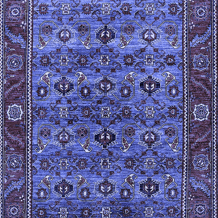 Oriental Blue Industrial Rug, urb2432blu