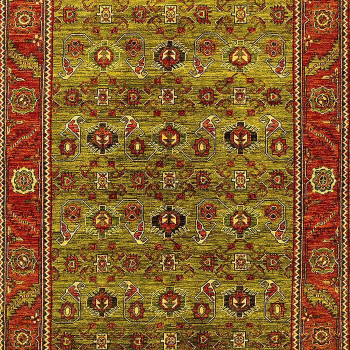 Oriental Yellow Industrial Rug, urb2432yw