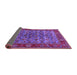 Sideview of Oriental Purple Industrial Rug, urb2432pur