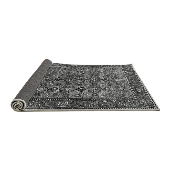 Sideview of Oriental Gray Industrial Rug, urb2432gry