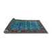 Sideview of Oriental Light Blue Industrial Rug, urb2432lblu