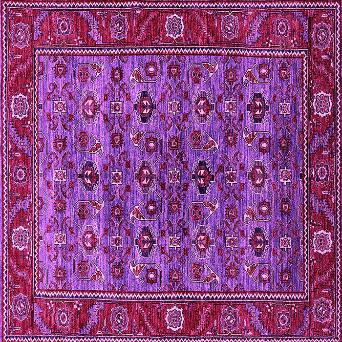 Square Oriental Pink Industrial Rug, urb2432pnk