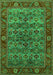 Oriental Green Industrial Rug, urb2432grn