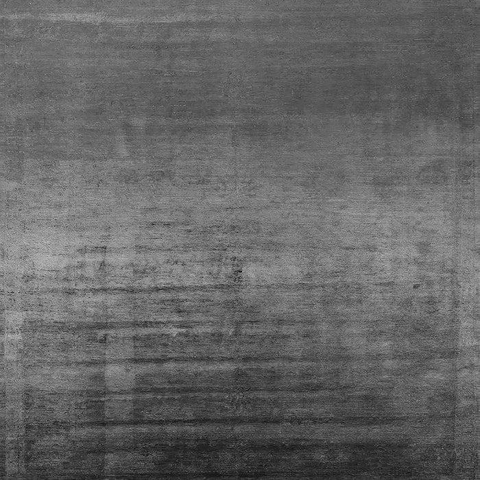 Square Oriental Gray Industrial Rug, urb2433gry