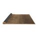 Sideview of Oriental Brown Industrial Rug, urb2433brn