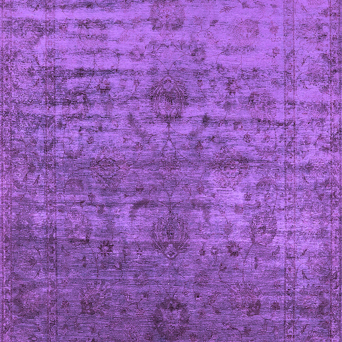 Oriental Purple Traditional Rug, urb2434pur