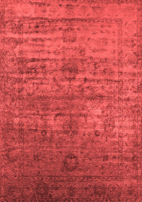 Oriental Red Traditional Rug, urb2434red