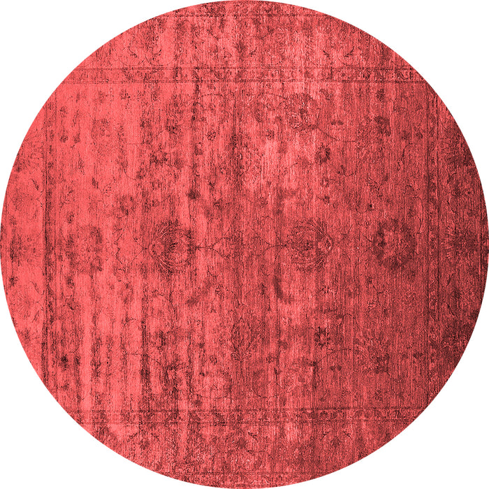 Machine Washable Oriental Red Traditional Rug, wshurb2434red