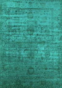 Oriental Turquoise Traditional Rug, urb2434turq