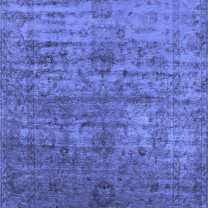 Oriental Blue Traditional Rug, urb2434blu